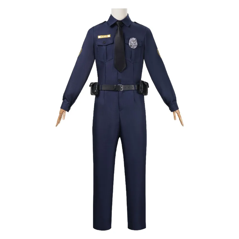 

Miniso Zootopia Cosplay Costume Rabbit Police Officer Judy Nick Fox Cosplay Costume