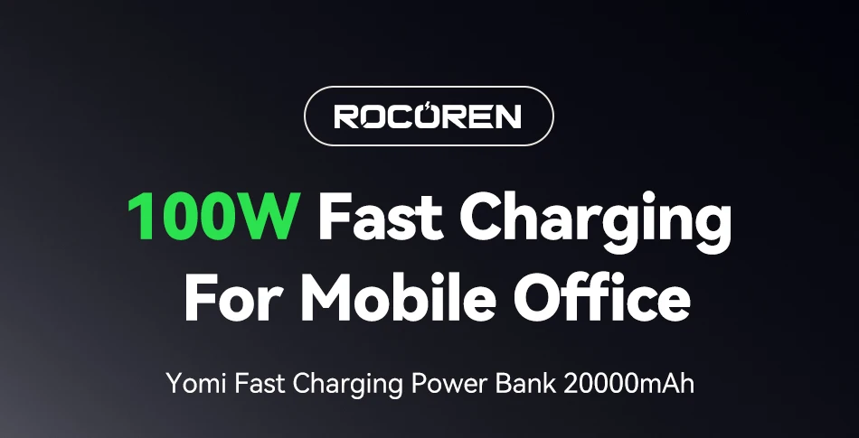 Rocoren Power Bank 100W 20000mAh Charge Rapide PD pour PC Portable 1 S4acdfa8975a947d18901cab1d905b418a Rocoren Power Bank 100W 20000mAh Charge Rapide PD pour PC Portable