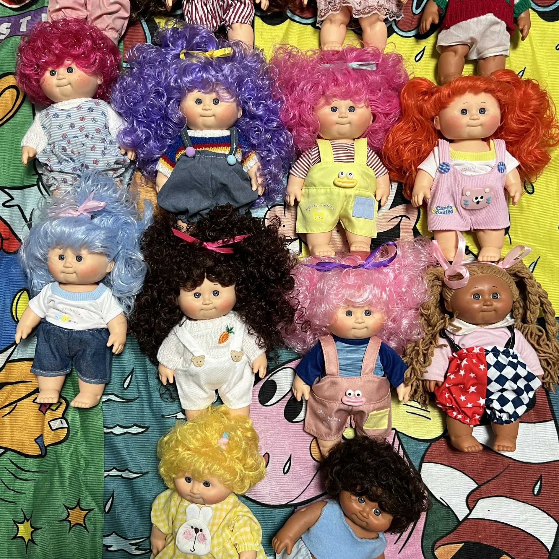 

Cute Vintage Doll Toy Cabbage Patch Doll Toy Dress Up Dolls Collection Security Doll Toy Birthday Gift