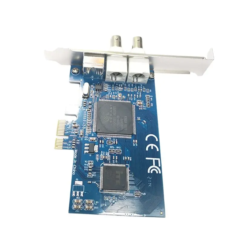 ABZZ-PCIE To BNC Capture Card CX23880+8892 Chip PCIE Surveillance AV/S Terminal SV2000 Video Capture Card