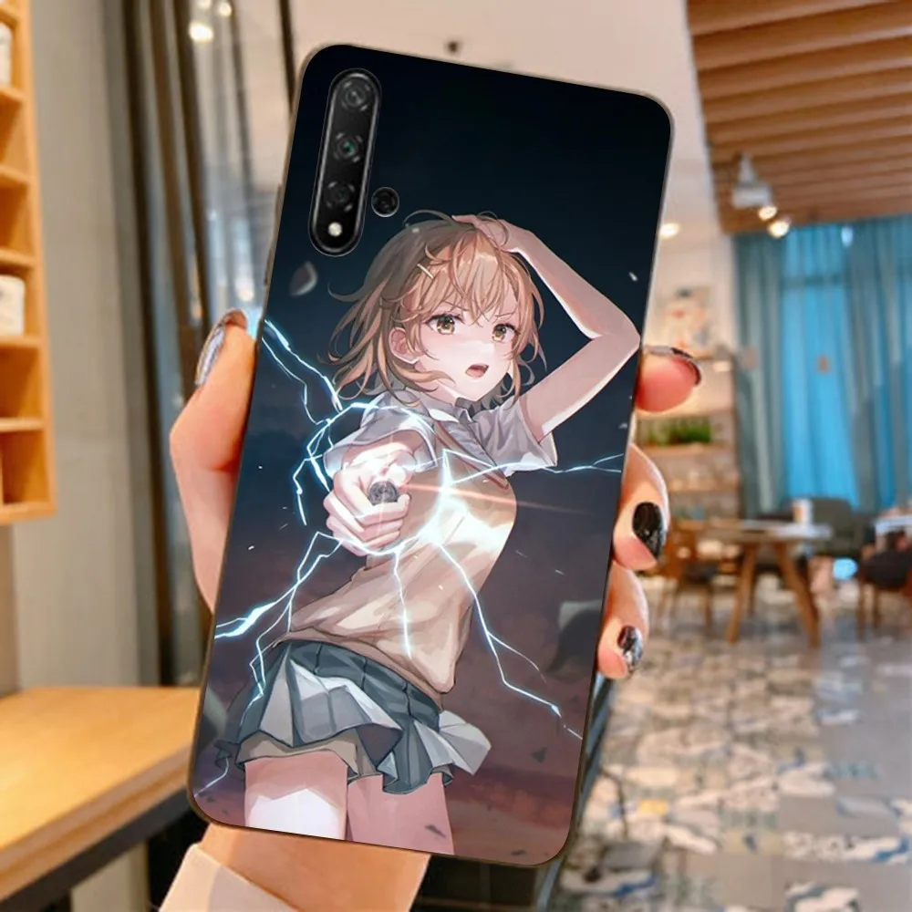 A Certain Scientific Railgun Phone Case For Huawei Mate 10 20 30 40 50 lite pro Nova 3 3i 5 6 SE 7 pro 7SE