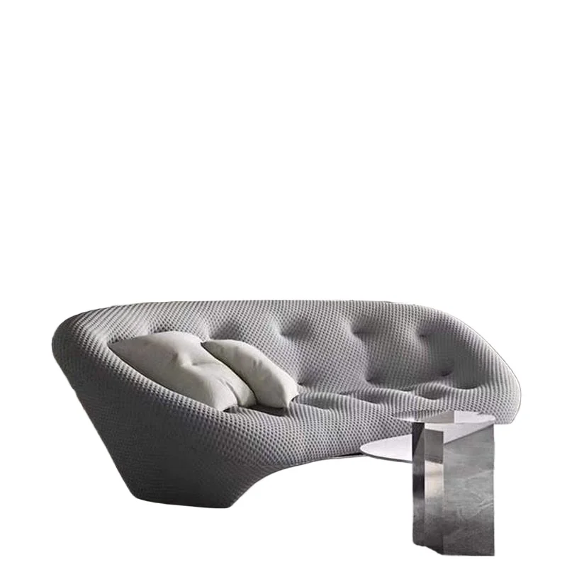 Shell-Sofa-Designer, gebogenes Internet-Promi-Sofa, Sofa im nordischen Stil
