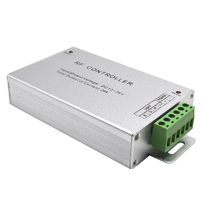 Controller LED 12-24V RF a bassa pressione colorato telecomando a 20 tasti Controller dimmer per barra luminosa RGB