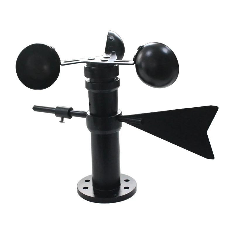 Wind Vane เครื่องส่งสัญญาณลมความเร็วทิศทาง Integrated Sensor ขนาดเล็กสถานีสภาพอากาศอุตสาหกรรม RS485เครื่องตรวจจับ