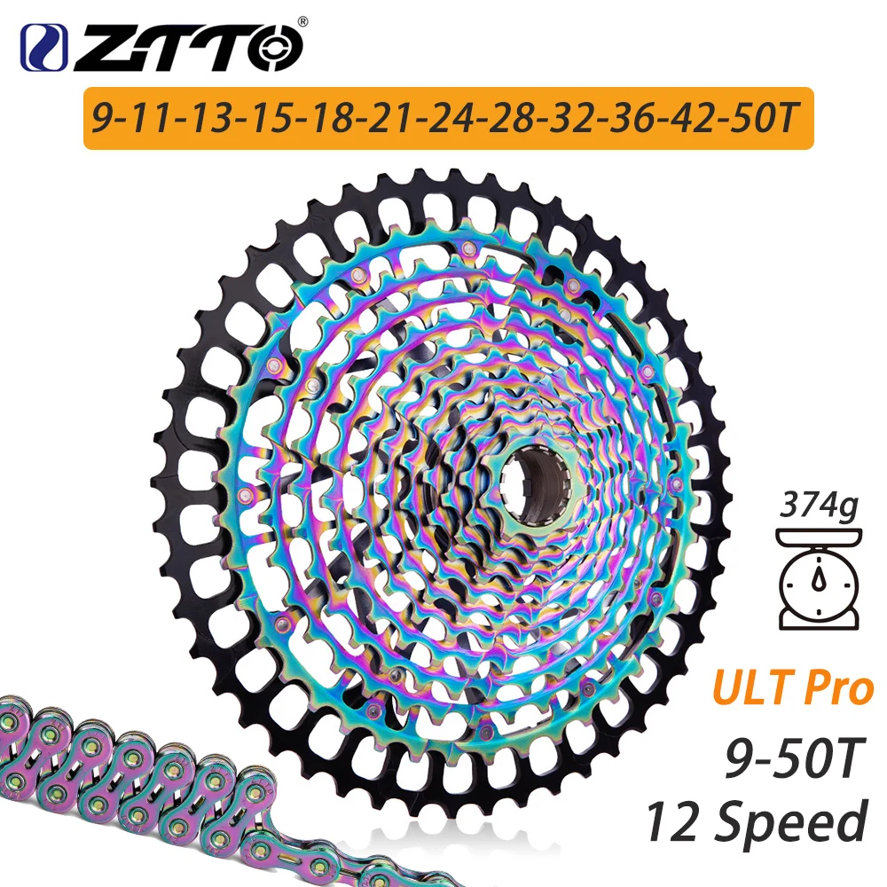 ZTTO Ultimate XD Cassette MTB 12 Speed 9-50T Cassette 11s 9-42T K7