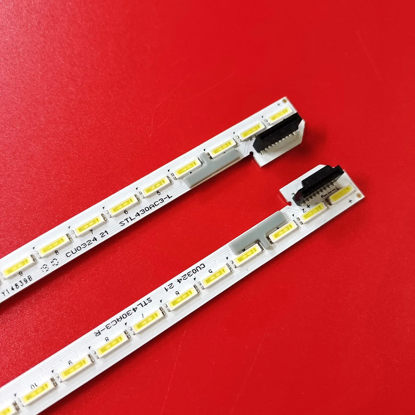New LED Backlight Strip 57 Lamps 6V for 43