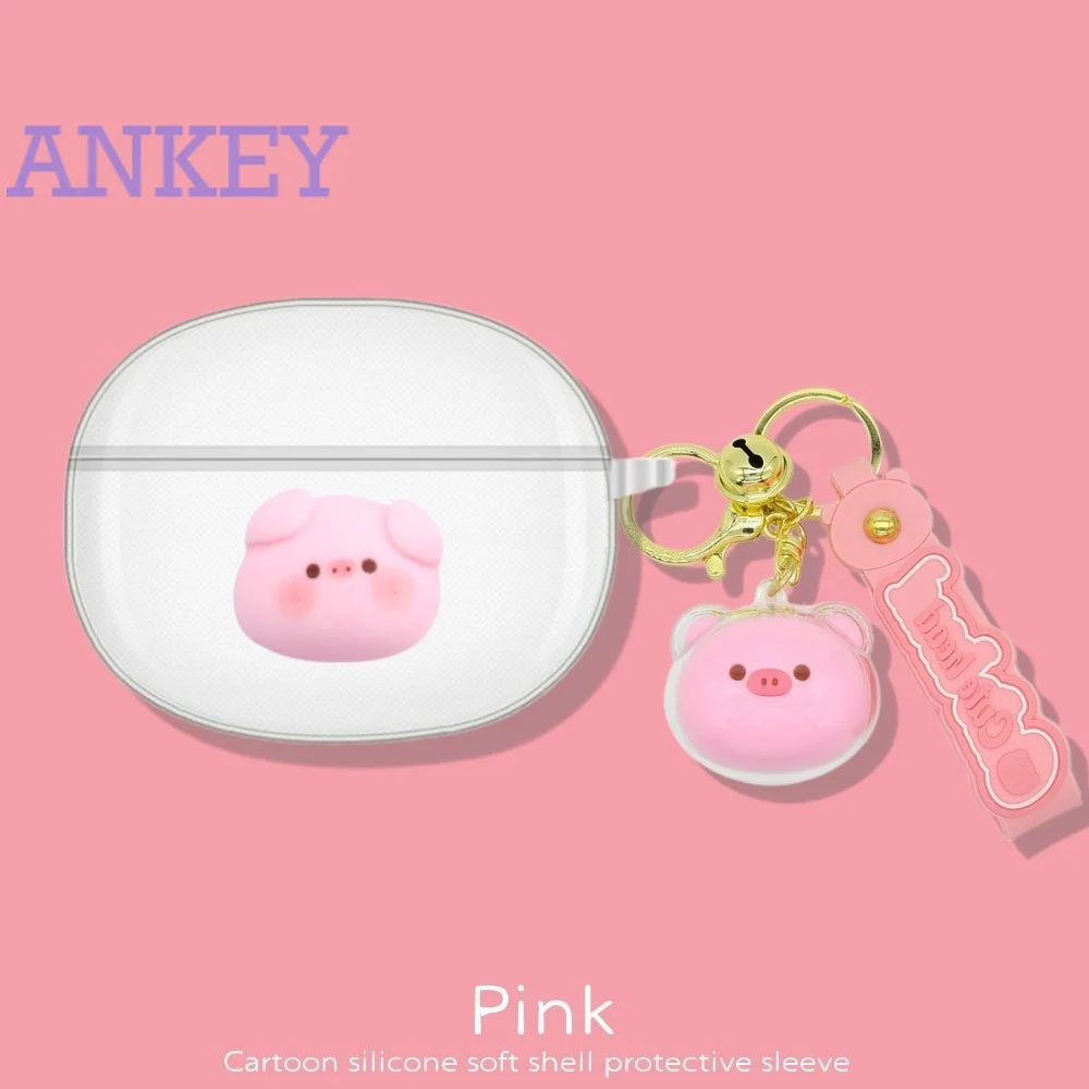 حافظة سيليكون شفافة لبراعم Realme ، جلد سماعة رأس واقي ناعم ، غطاء سماعات أذن ، Air 6 Pro ، Air6 ، Air 5 Pro