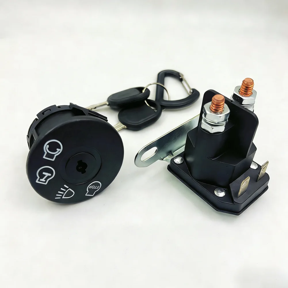

For L105 Ignition Switch Kit Color As Shown Ignition Switch Kit For Mower 12V Starting Performance Reinforced ABS