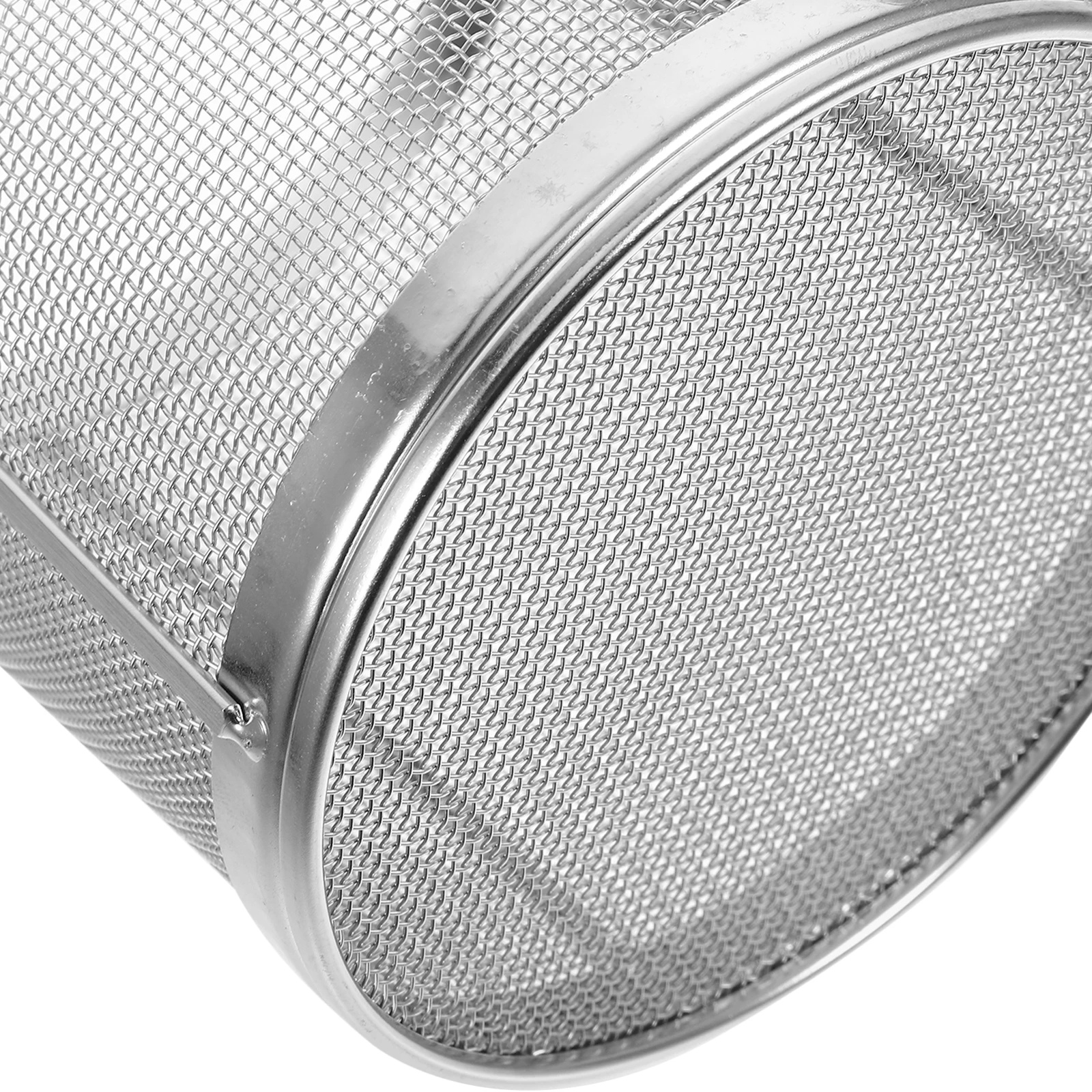 

Stainless Steel Brine Cage Seasoning Strainer Cooking Infuser Soup Seasonings Separation Basket Reusable Mesh Filter Kitchen