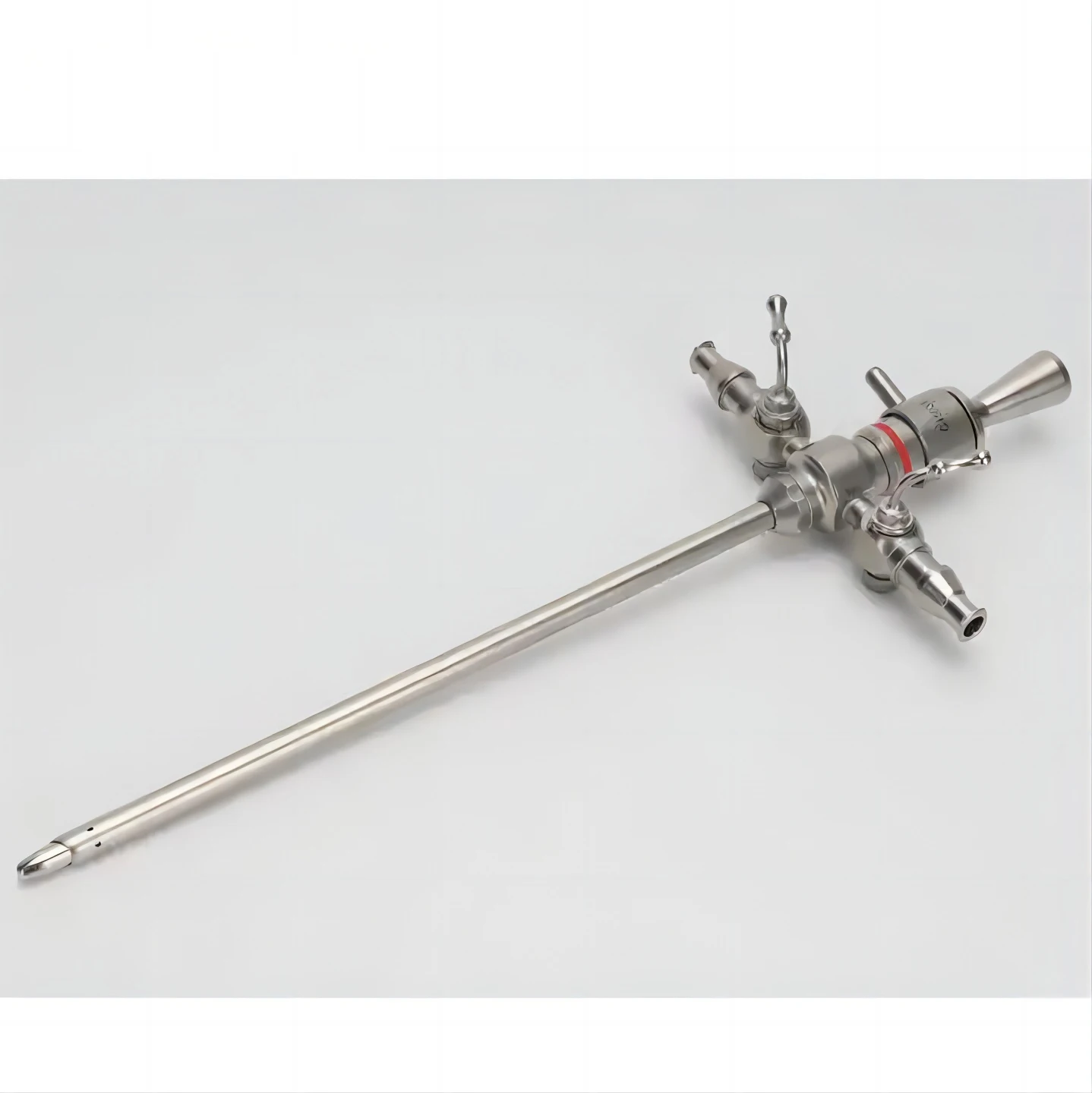 Instrumentos, endoscopio rígido con funda y trocar de 4 mm