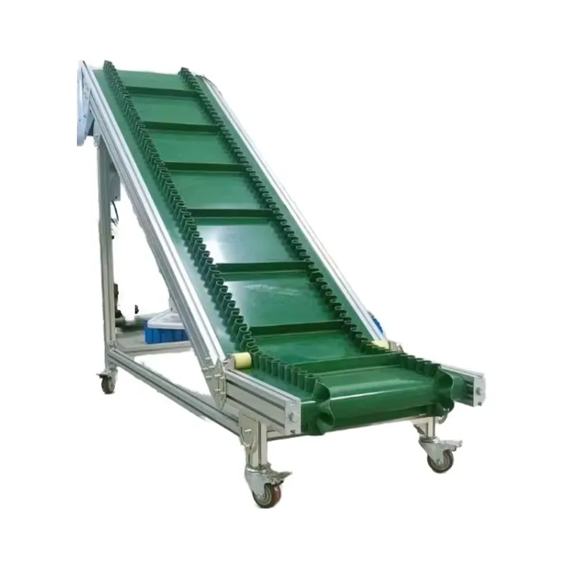 

Inclined modular belt Z-type plate chain conveyor, food grade antibacterial, adjustable speed