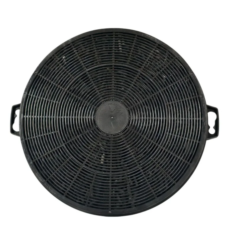 206x30mm Range Hood Activated Carbon Filter Household Black Round Kitchen Filter Deodorant Universal Accessories