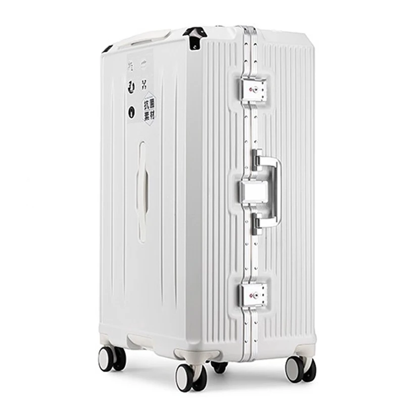 

Five-wheeled Suitcase Aluminum Frame Multifunctional Luggage Men and Women Large-capacity Trolley Case 20/28 inch Password Box