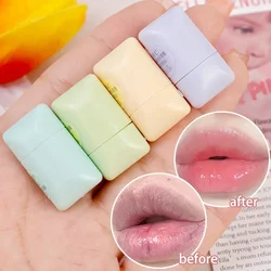 2pcs/set Mini Tea Lip Balm Moisturizing Anti-dry Easy To Carry Lipstick Lasting Nourishment Cute Lip Gloss Daily Care Lip Balm