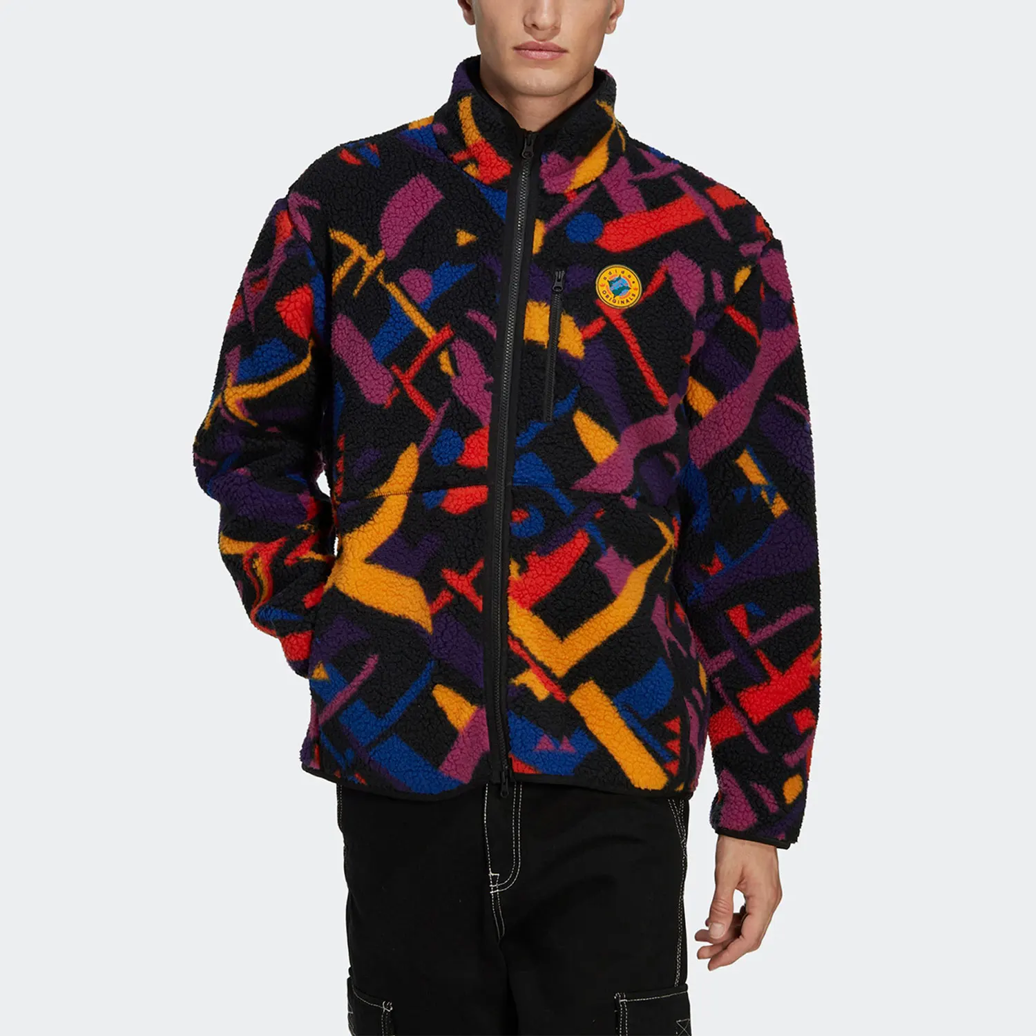 Adidas Official Genuine Originals Seasonal Lambswool Men's Sport Jacket II8478