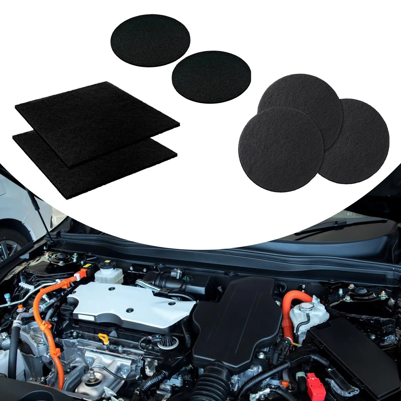 

Oil Drain Splash Pad No Splatter Pad Anti Splash Oil Change Mat Black for Automotive Repair Car Oil Changing Mechanics