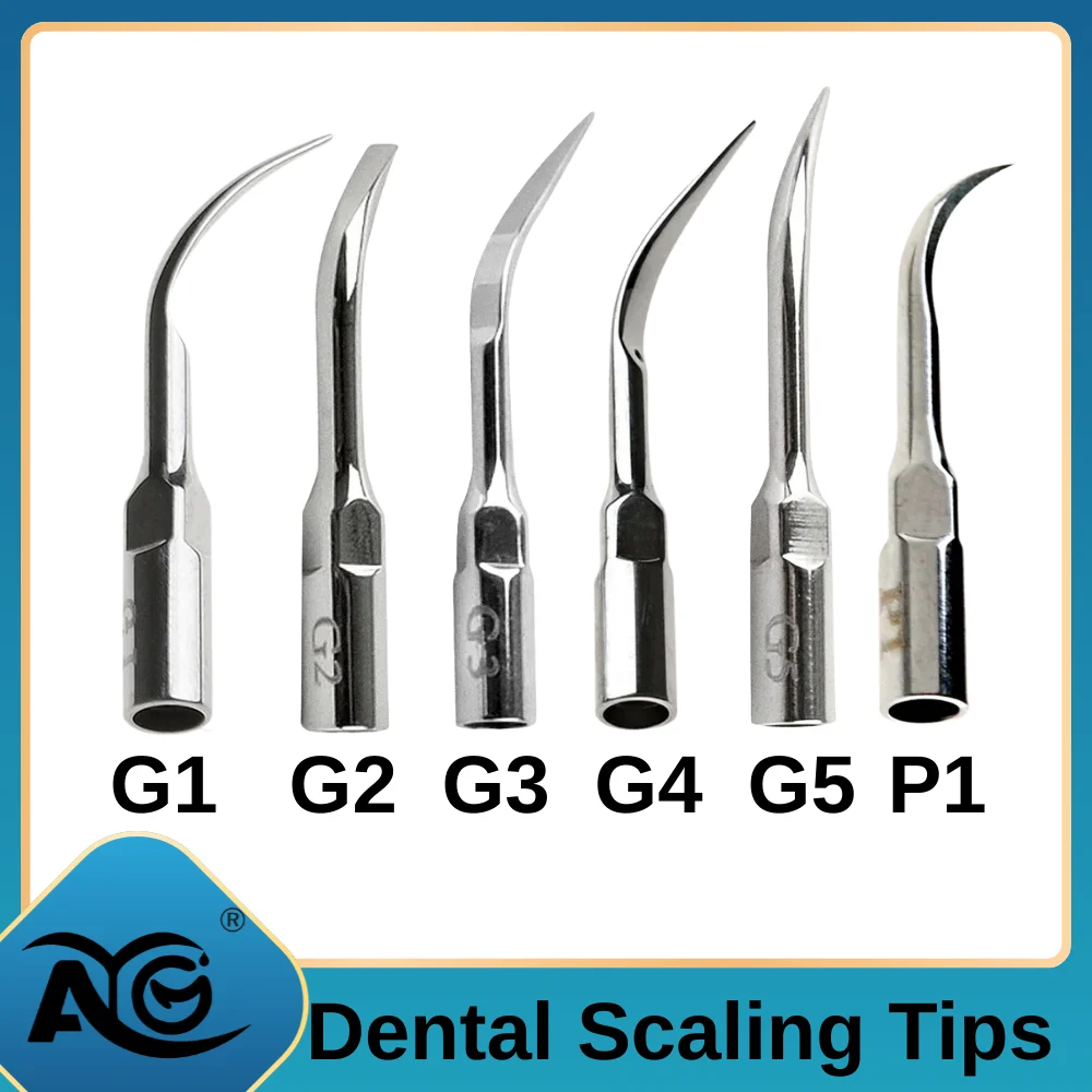 

AG 1 шт., наконечники для стоматологического ультразвукового скалера, насадка для удаления зубного камня, Periodontics, эндо-перио, подходит для скалеров EMS Woodpecker DTE NSK SATELEC
