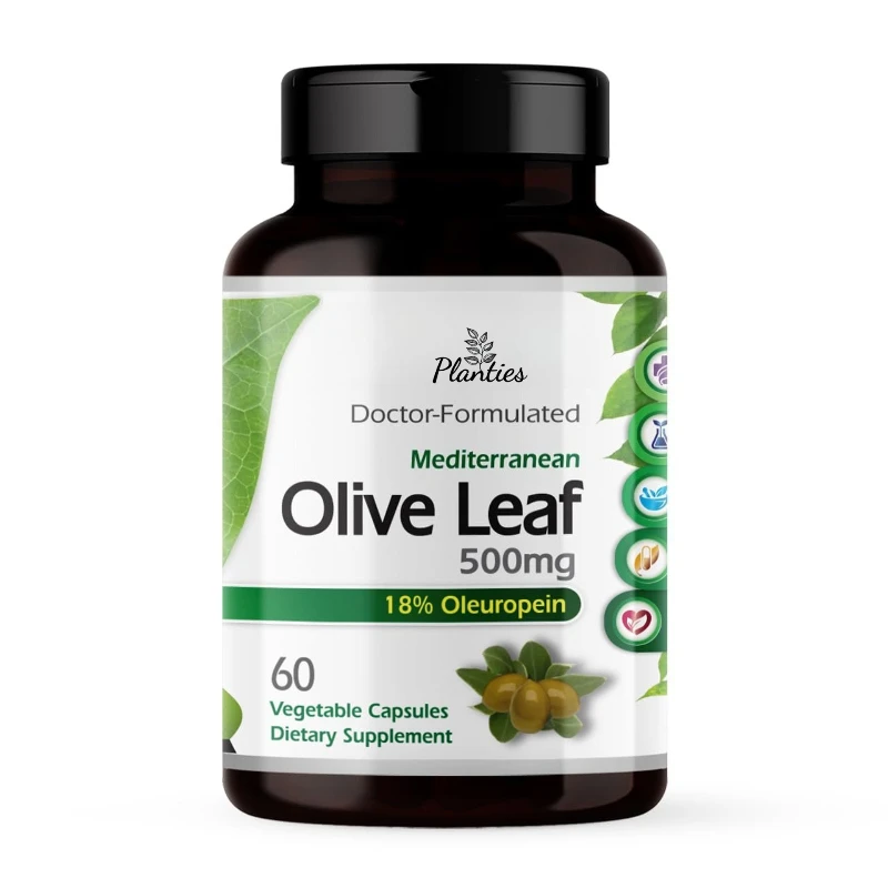 

Olive Leaf Extract 3000mg, 60 Capsules, 50:1 Herbal - Rich in Polyphenols and Flavonoids Antioxidants