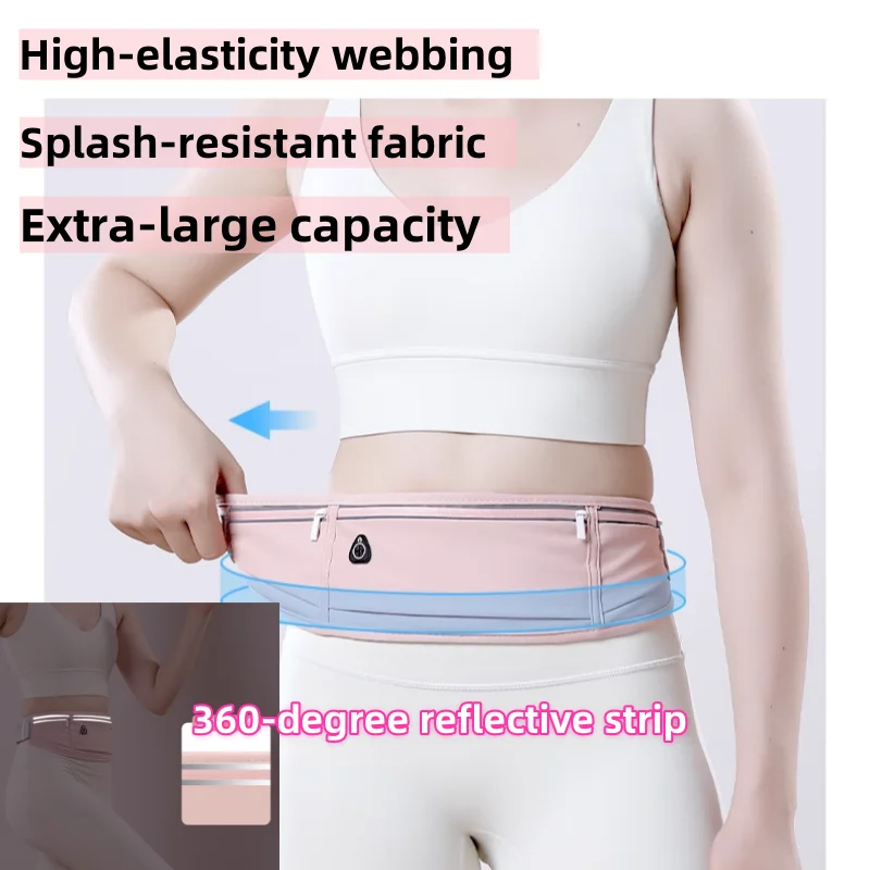 Running Phone Waist Bag  Fitness Pouch  Invisible Waist Belt  Suitable For Outdoor  Morning Runs Lightweight Outdoor Sports Wais