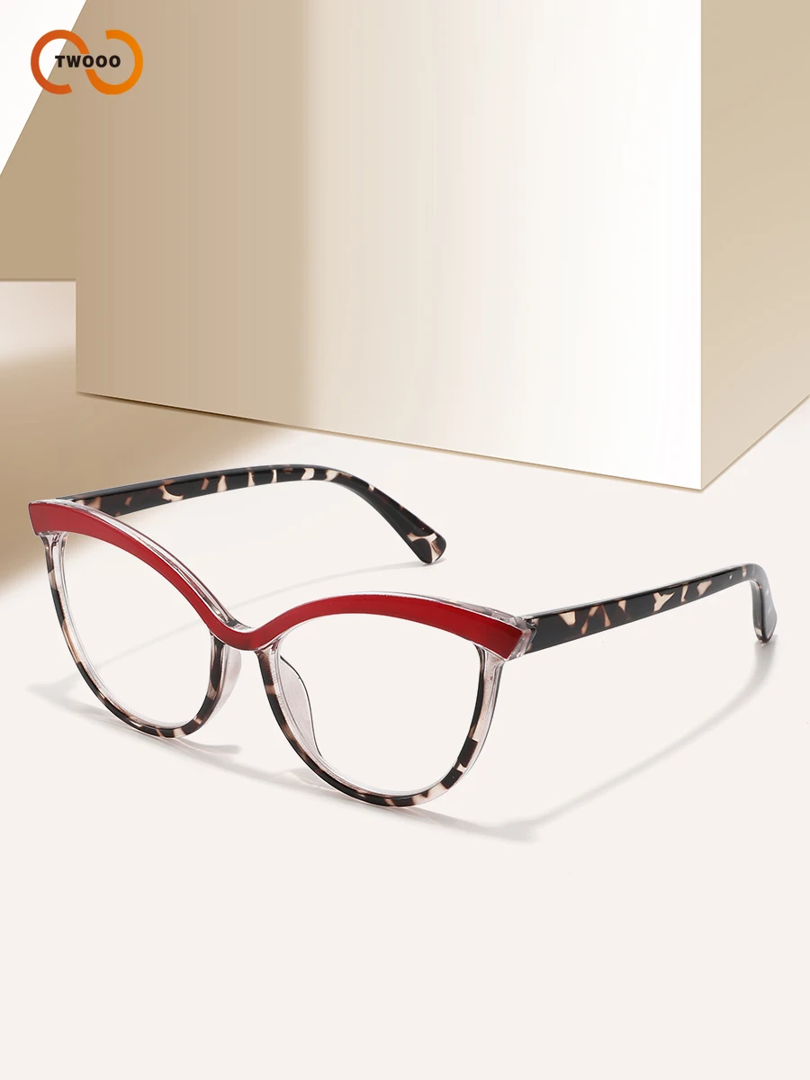 Очки для чтения с цветными блоками, 5 шт.: стильные негабаритные оправы, металлические петли для стабильности, мощность 1,00-3,50