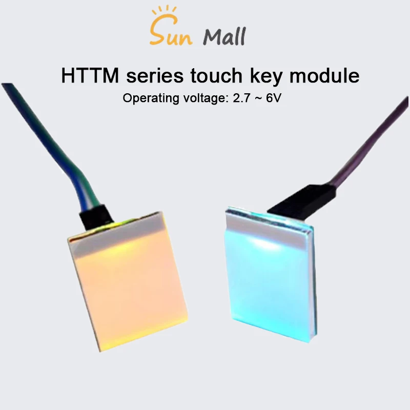 1PC HTTM Switch Module 2.7V-6V Capacitive Touch Switch Module Strong anti-interference
