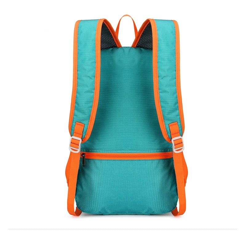 18L Tragbare Faltbare Rucksack Klapp Bergsteigen Tasche Ultraleicht Outdoor Klettern Radfahren Reise Knapsack Wandern Daypack Gipfelpaket wasserdicht verschleißfest Bodybuilding Yoga hohe Kapazität – Detail 22