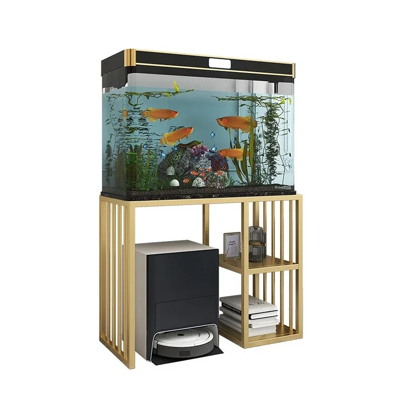 

Living room TV cabinet, sofa sweeping robot rack, side fish tank shelf, load-bearing base, water dispenser storage