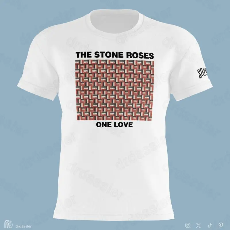 

Stone Roses 'ONE LOVE' somethings burning fools gold spreads this is the t shirt