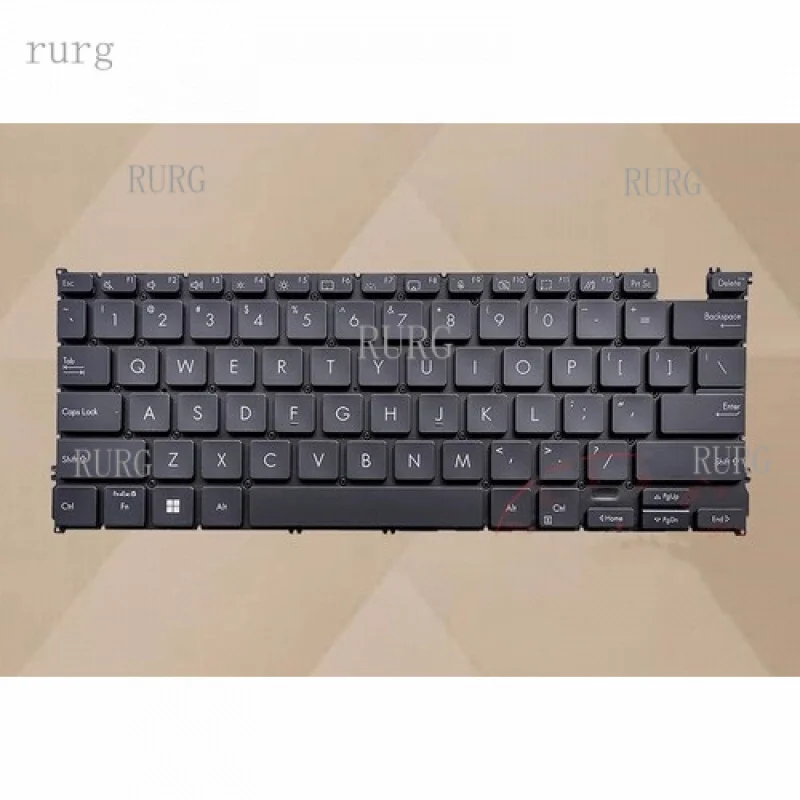 

L New for ASUS Zenbook14 OLED UX3402Z UX3402V S13 X13 UM5302 US keyboard backlit