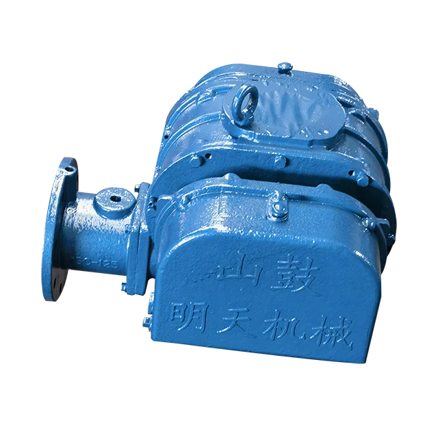 

Big Volume High Pressure Electric Three Lobe Roots air Blower for Flour Transportation