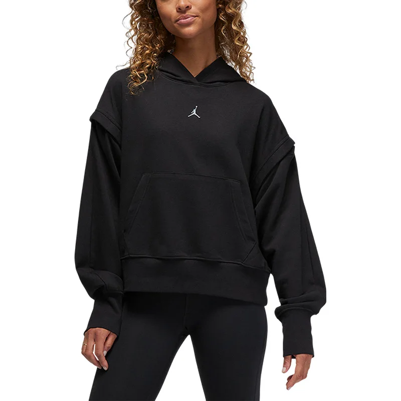 Nike genuine Jordan Women's Training Hoodie FB4610-010 view 5