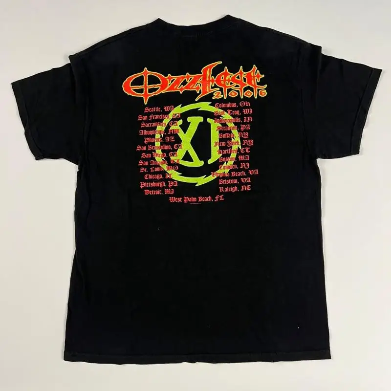 Ozzyfest Night Of The Living Shred Vintage T Shirt 2006 Size S 5XL Reprint New 2