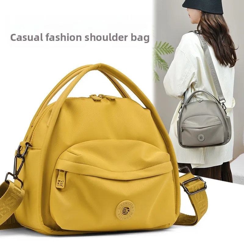 

Повседневная сумка-кроссбоди из ткани Оксфорд, многослойная, маленькая, женская, универсальная, на плечо, легкая, для ежедневного использования