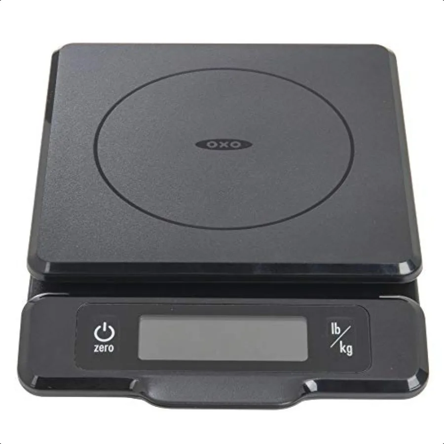 

Good Grips 5lb Kitchen Scale with PullOut Display Black