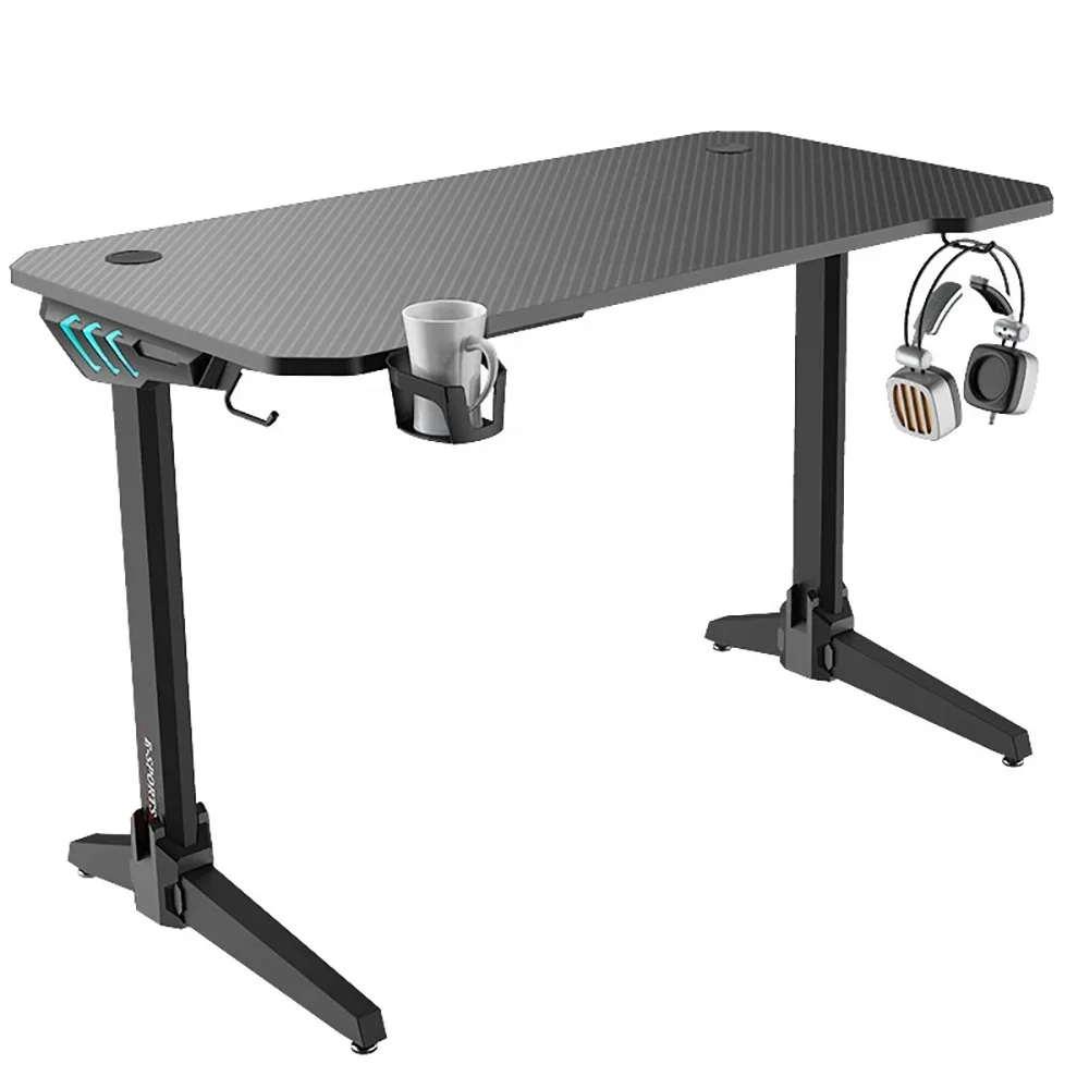 

# Высококачественный L-образный электрический игровой стол Премиум Настольный стол Компьютерный стол