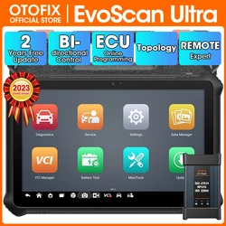 OTOFIX EvoScan Ultra Car Diagnostic Scanner J2534 OEM ECU Programming Coding Scanner Tool 2 Years Free Update Topology Mapping