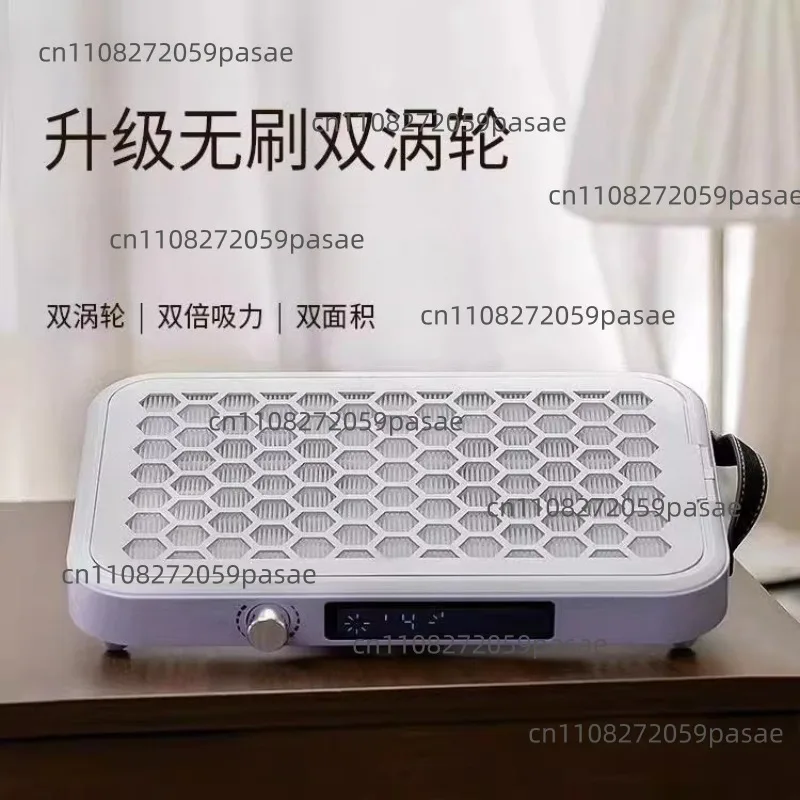 

Пылесос для ногтей безщеточный, с двойной турбиной, мощный пылесборник