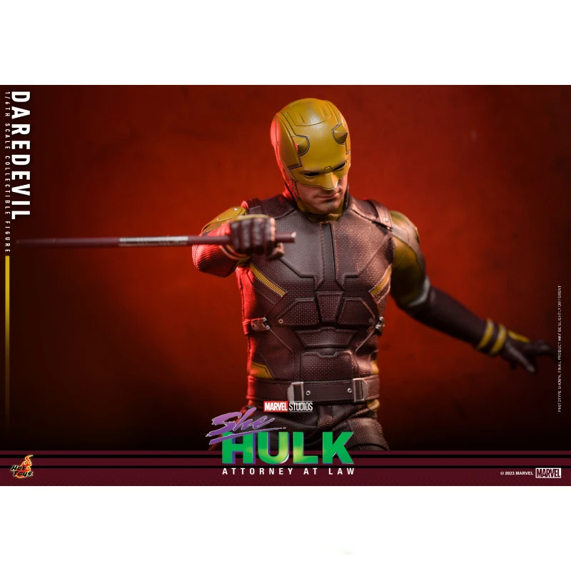 HotToys-شخصية حركة Daredevil ، الهيكل الأنثوي ، لعبة أنيمي أعجوبة ، لعبة هواية قابلة للتحصيل ، الهدية الأصلية ، TMS096 ، متوفر