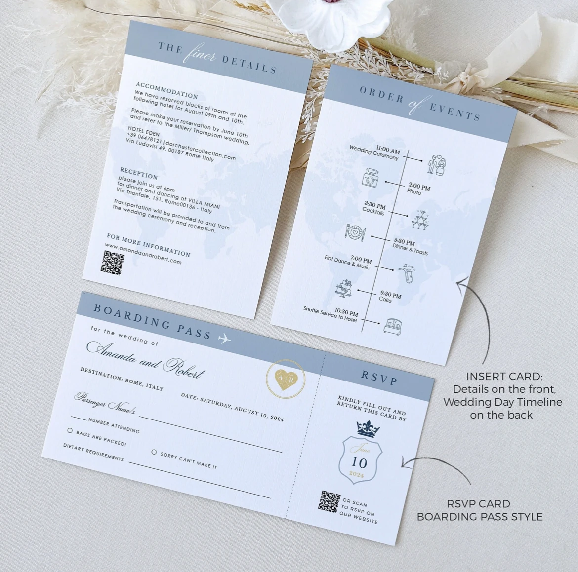30/100 Stück personalisierte Papier-Einladungen für Geburtstags-Bastipm-Party, Hochzeits-Einladungskarte für Gäste – Detail 2
