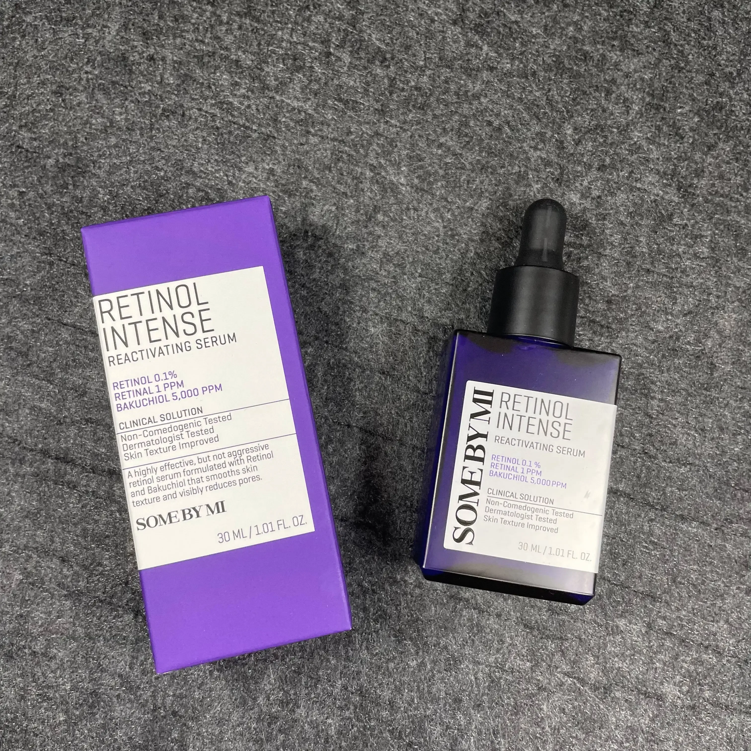 SOME BY MI Retinol Intense Reactivating Serum - 1.01Oz, 30ml - Mild Korean Retinol Serum for Post-Acne Mark