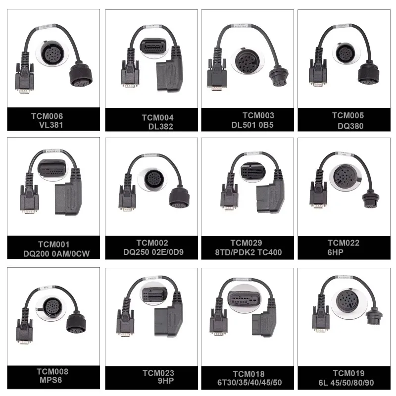 

25 Pcs Set of TCM Connector Kit Full for Transmission Mileage Calibration and ECU Cloning Work with DC706 / G3