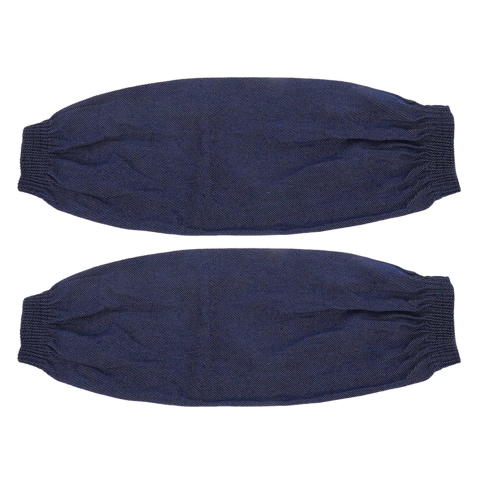 

2Pcs Thick Denim Arm Sleeves Long Durable Protective Sleeves Full Coverage Garden Kitchen Unisex Arm Covers