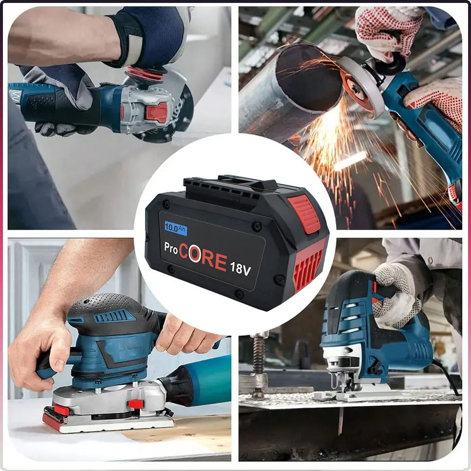 Pro Bosch 18V 10.0AH Professional aku nářadí BAT609 BAT618 GBA18V80 21700 baterie ProCORE náhradní baterie - náhled 4