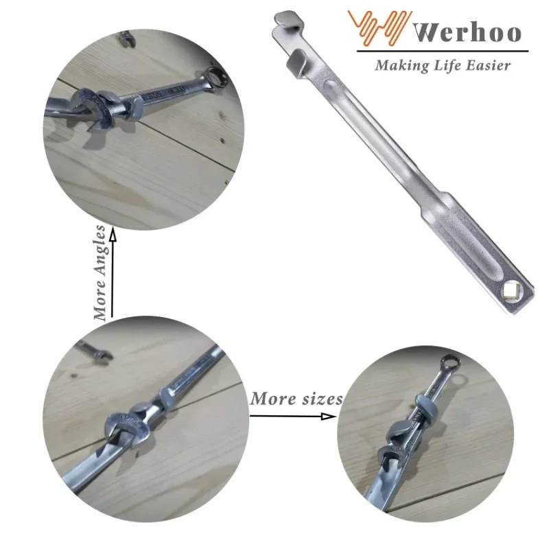 Universal Wrench Extension Tool Lever Arm Extension For Home Professional Use Adjustable Torque Wrench Extender