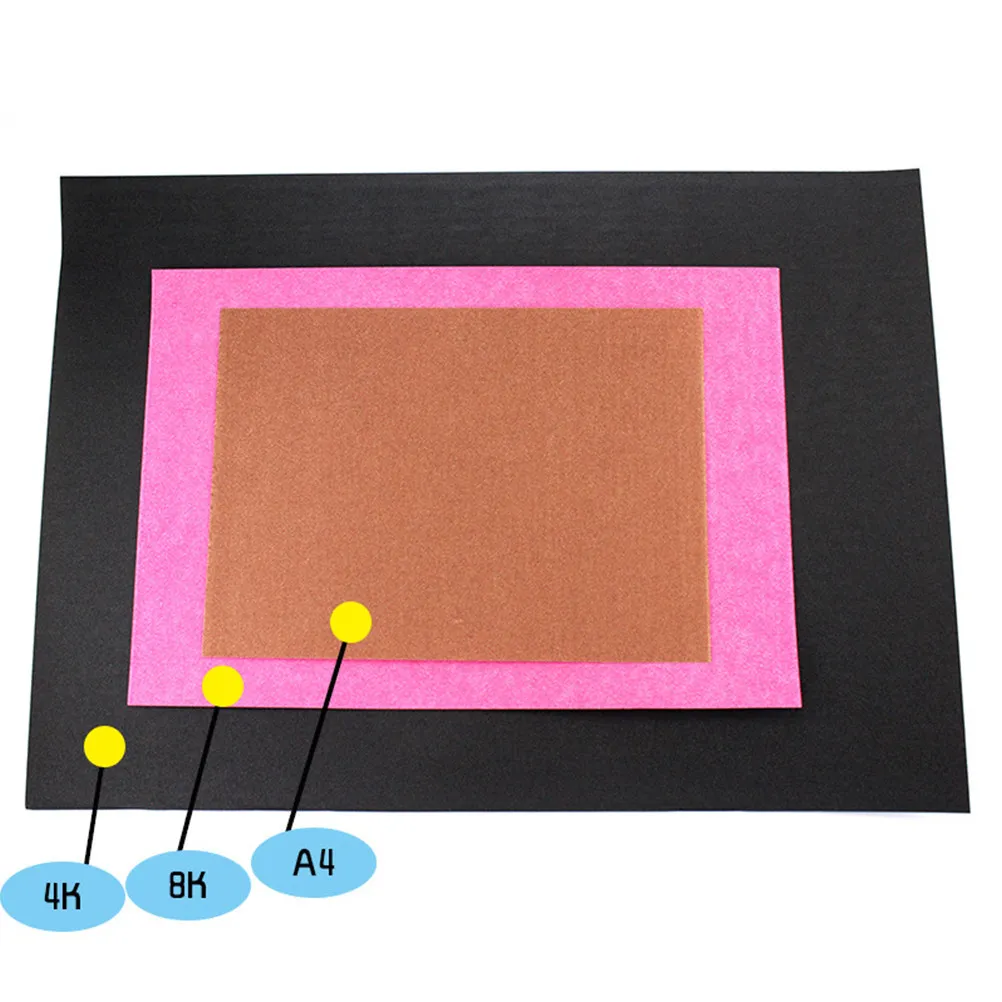 10 pcs Painting Easel Stand Art Halloween Christmas New Year Craft Sandpaper Fine Grit Sandpaper Diy Craft Colorful