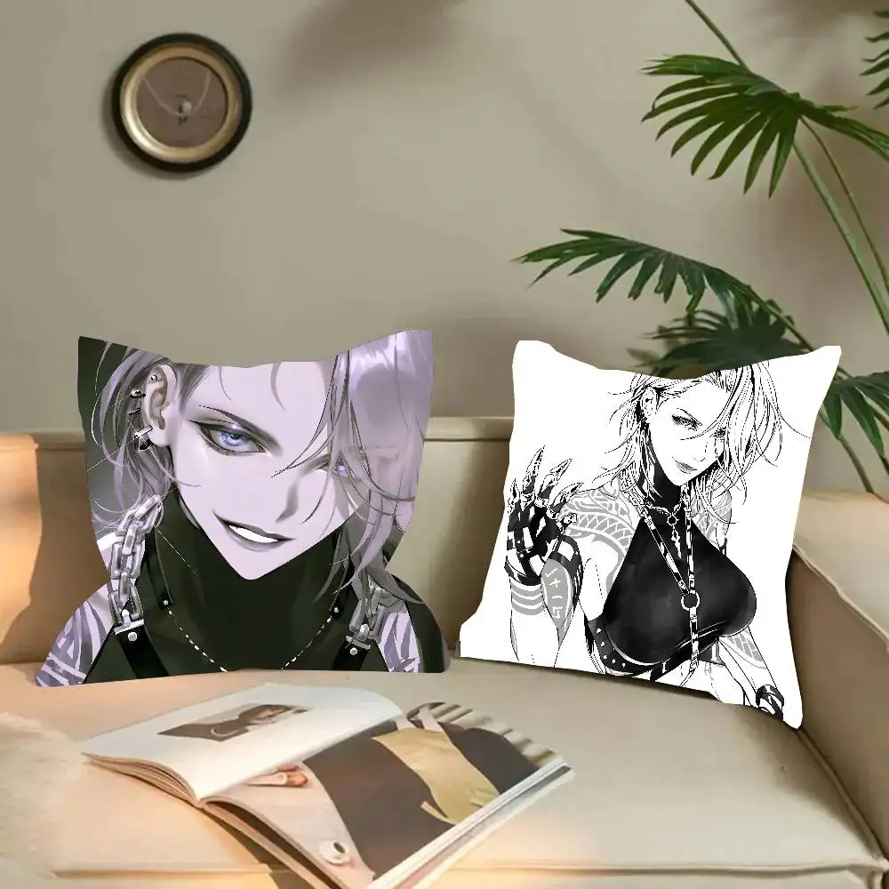 Zoya Animated Game Path To Now Here Pillow Case Fashion Square Pillowcase Bedroom Sofa Room Ins Decoration Leisure