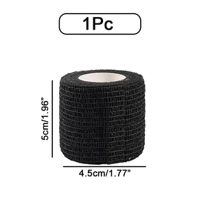 Selbstklebender elastischer Verband, 10 Rollen, Sportband, Sportschutz, Knie, Finger, Schulter, Tattoo-Accessoires 12 Hauptverkaufstattoo Battoque - №3