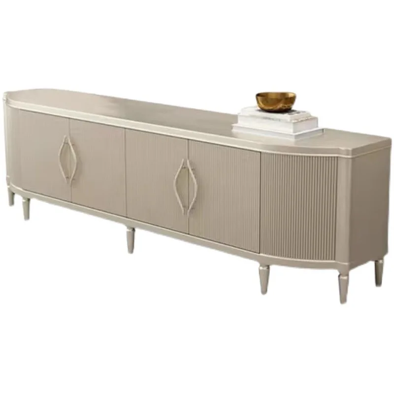 

New American high TV cabinet Internet celebrity designer TV cabinet high fashion sofacoffee table combination