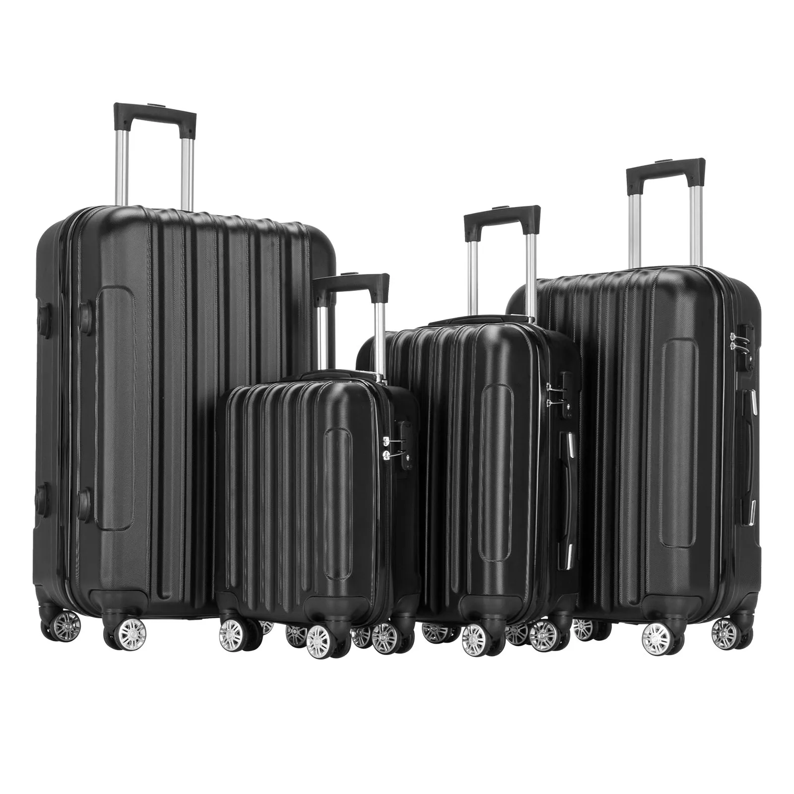 4 Piece Luggage Sets, 16/20/24/28