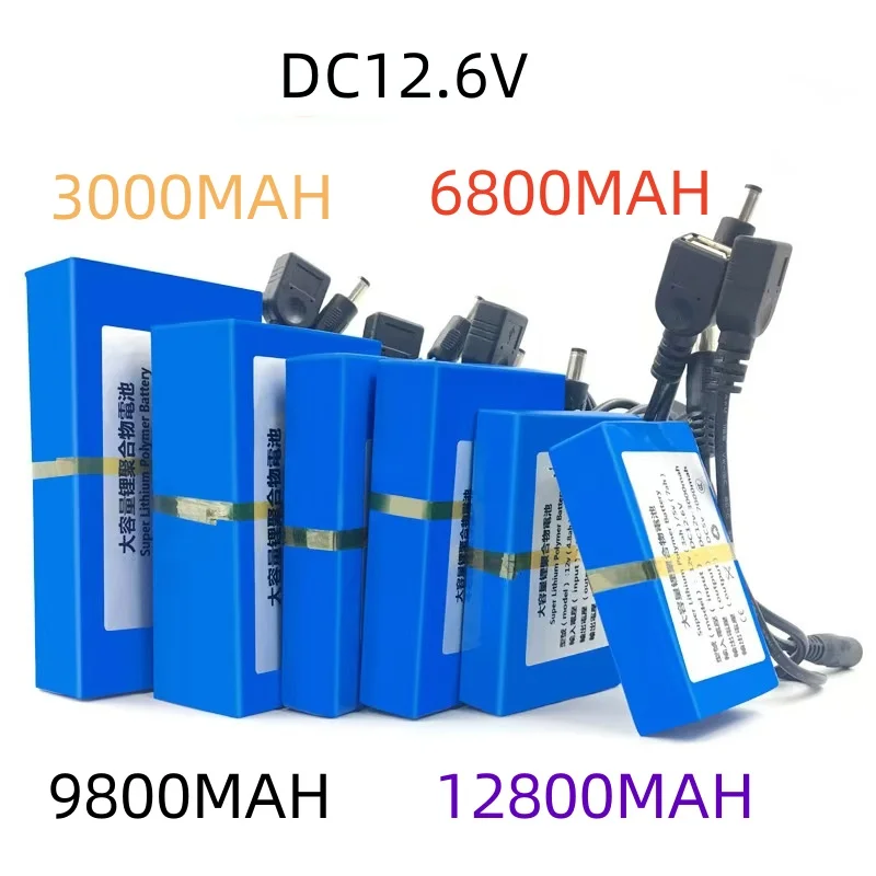 

Large capacity polymer lithium battery 12v monitoring LED light box street lamp solar light strip charging battery